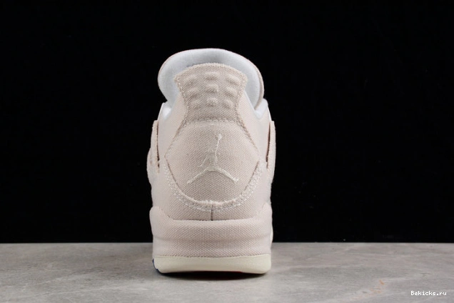 Cheap BK blank canvas dq4909-100 jordan (w) retro 4 1129